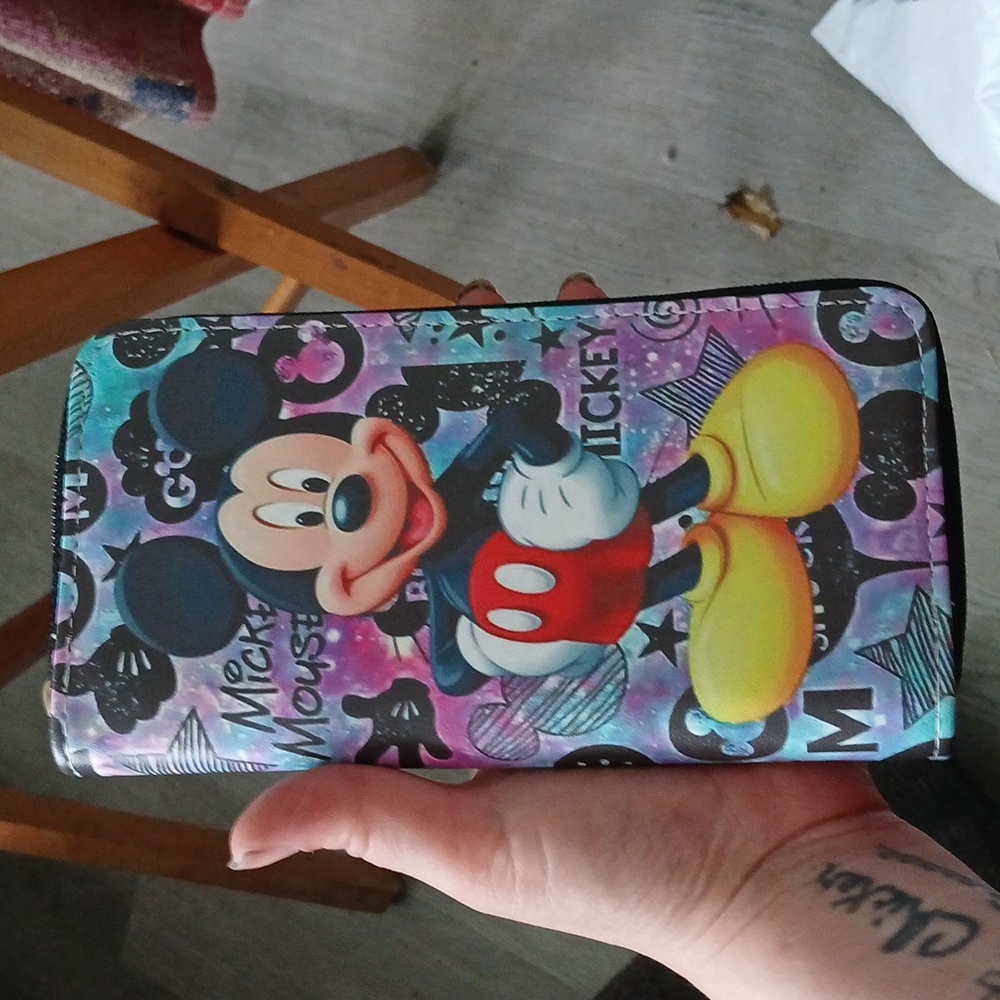 Mickey phone case, wallet